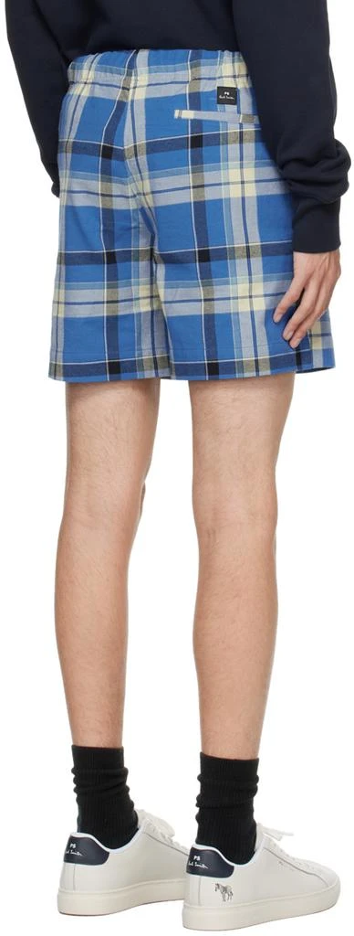 Paul Smith Blue Check Shorts 3