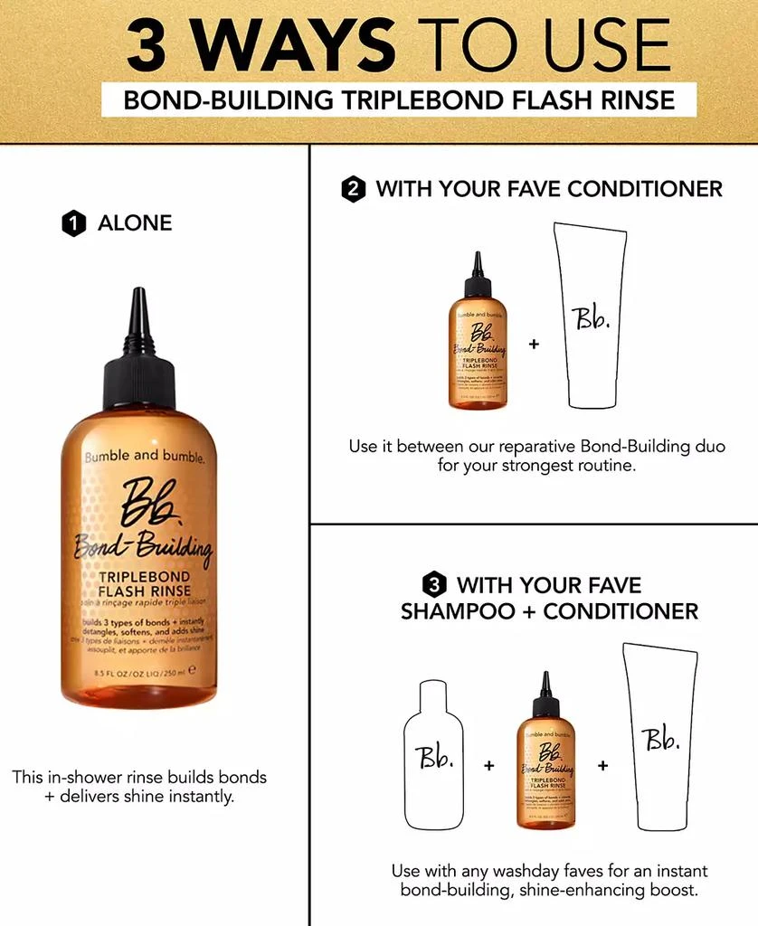 bumble&bumble Bond-Building TripleBond Flash Rinse For Damaged Hair 7