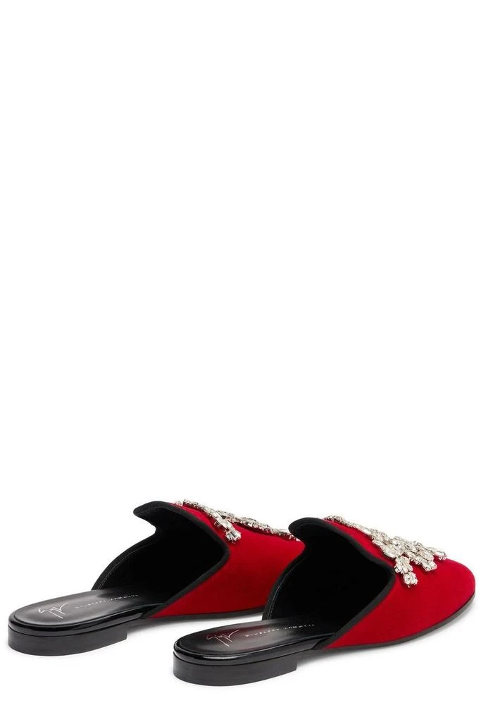 Giuseppe Zanotti Giuseppe Zanotti Crystal Embellished Flat Shoes 3