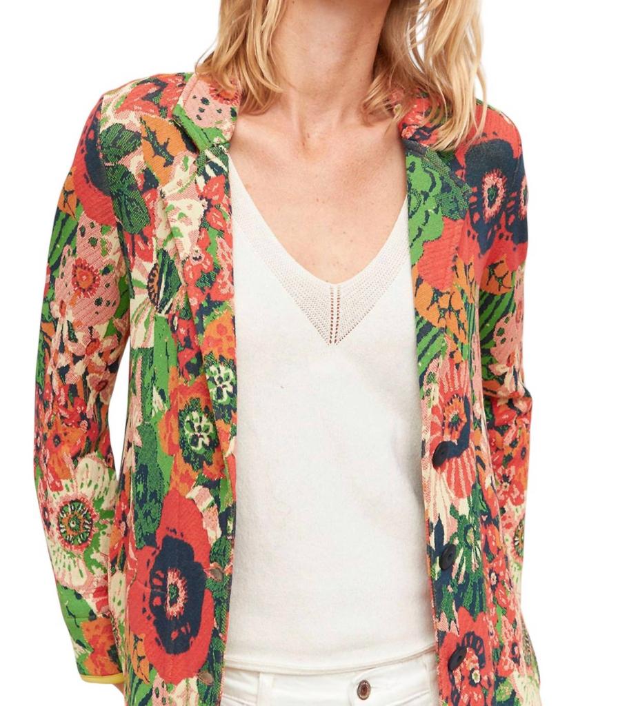 Aldo Martins Aldo Martins - Abstract Floral Blazer