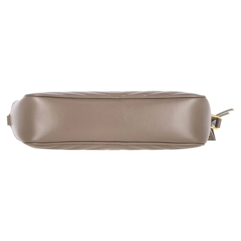 Yves Saint Laurent Lou Camera Shoulder Bag in Beige Calfskin Leather 4