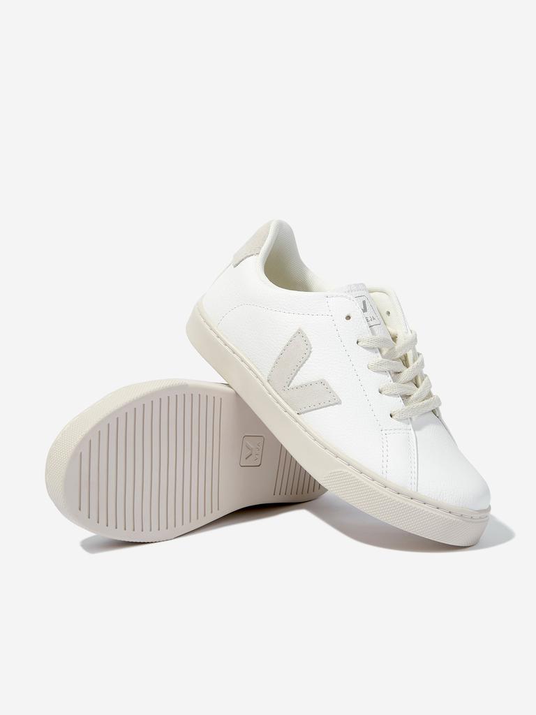 Veja Kids Esplar Laces Trainers in White