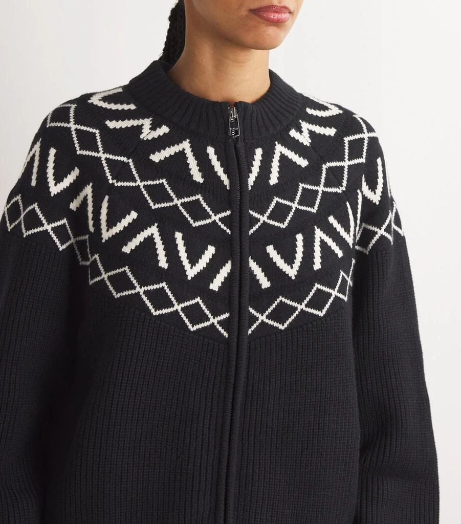 Varley Fair Isle Alys Zip-Up Cardigan 6