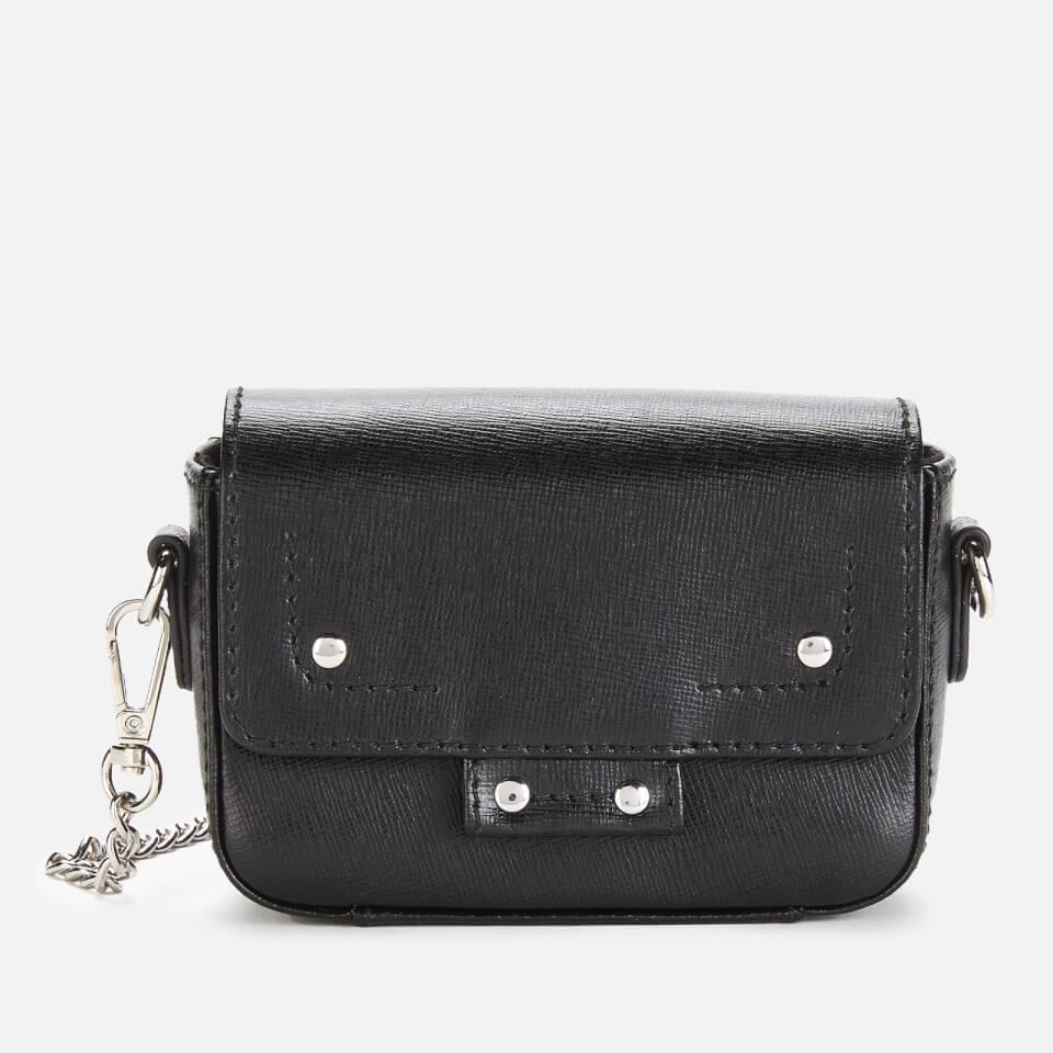 Núnoo Núnoo Women's Mini Honey Florence LWG Leather Shoulder Bag - Black