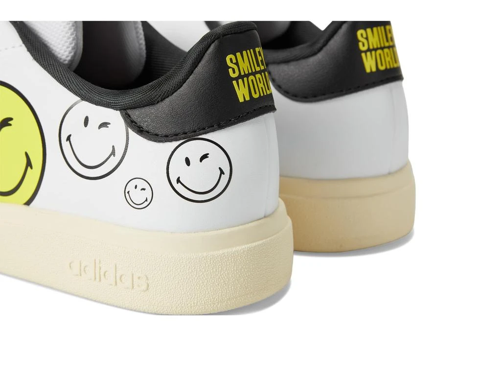 Adidas Smiley World Advantage Sportswear Shoes (Big Kid) 6