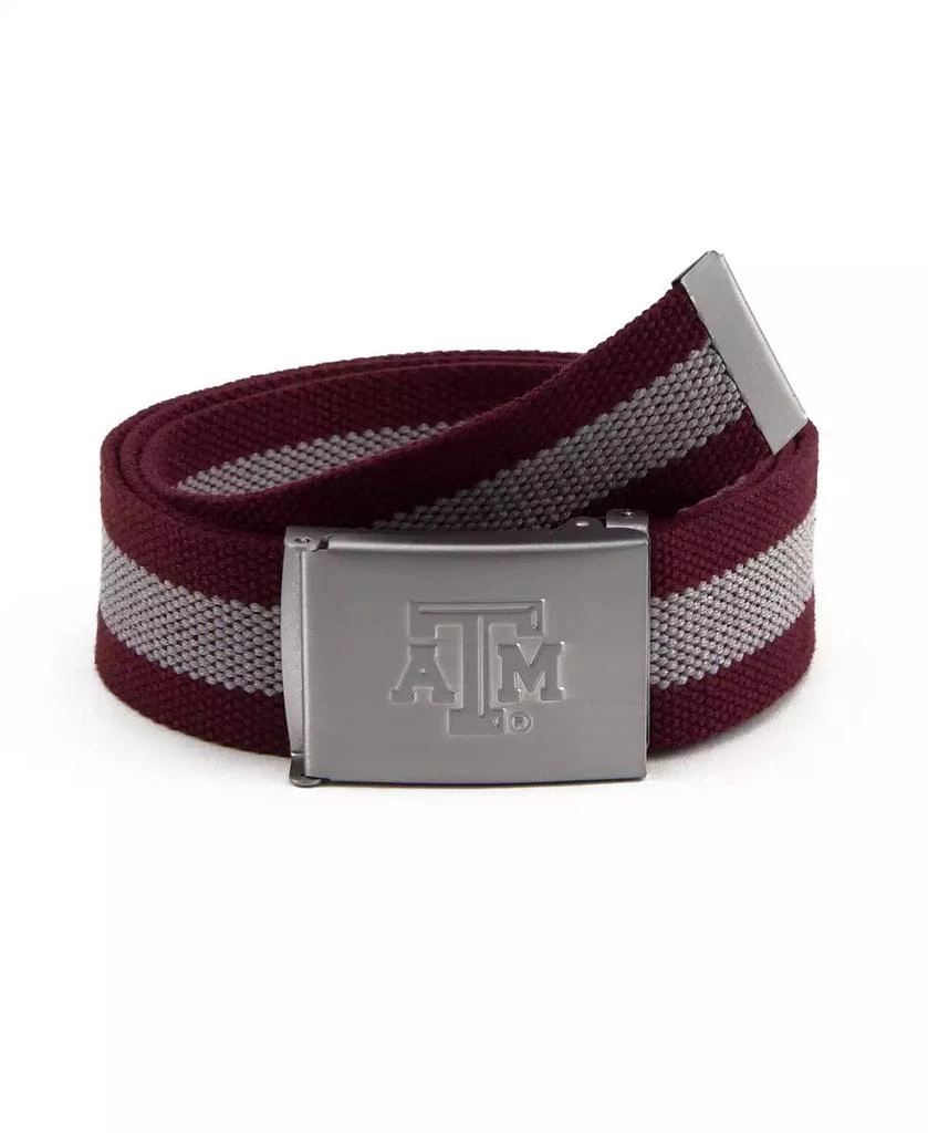 Eagles Wings Eagle Wings Men's Texas A&M Aggies Fabric Belt 1