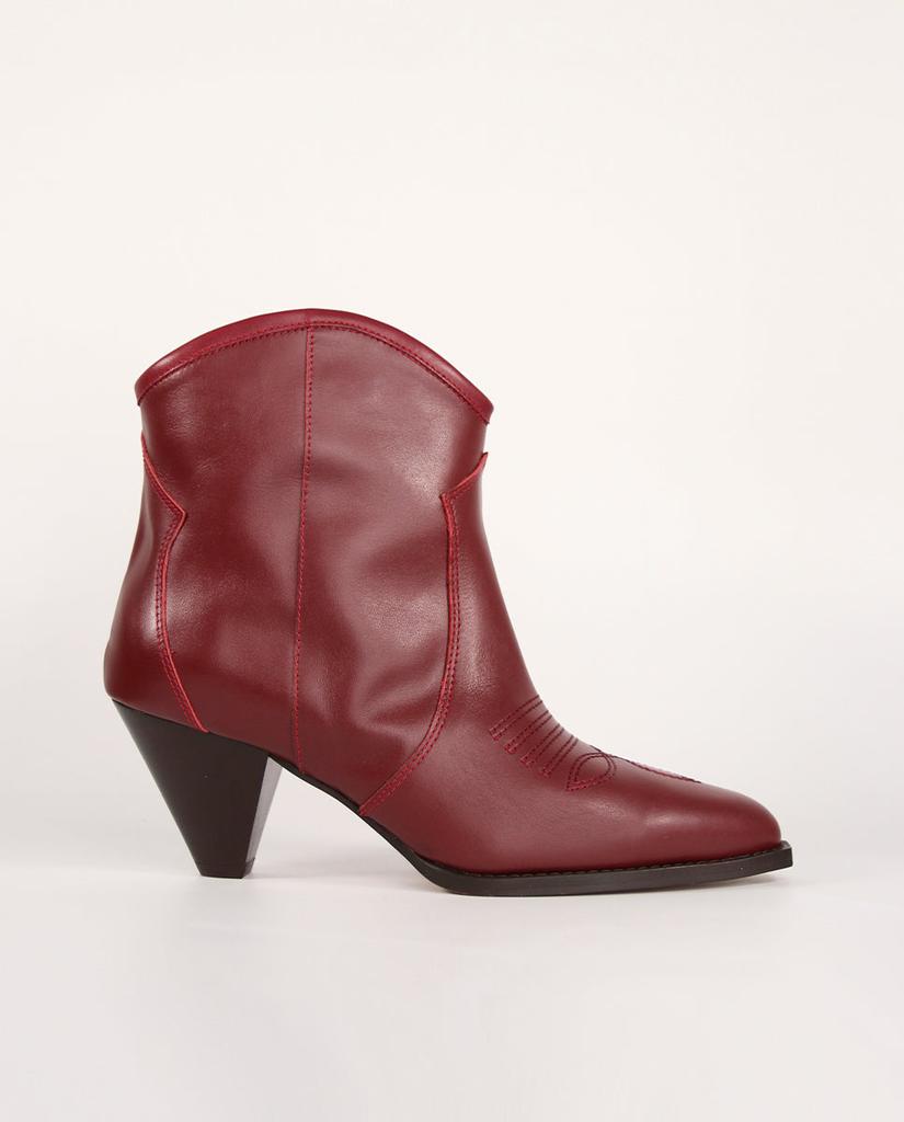 Toral Bottines Claire Burgundy