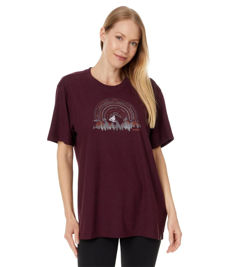 SmartWool Never Summer Mountain Graphic Short Sleeve Tee 2