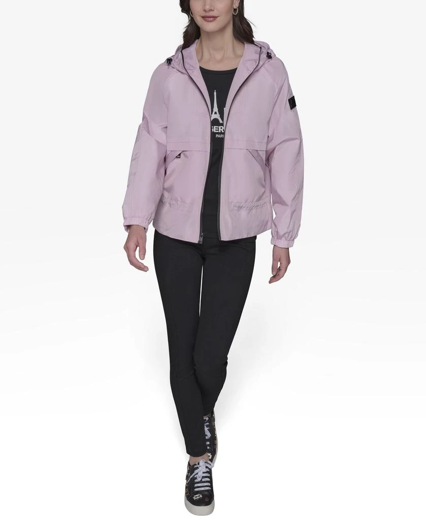 Karl Lagerfeld Paris PEPLUM BOMBER WITH HOOD 3