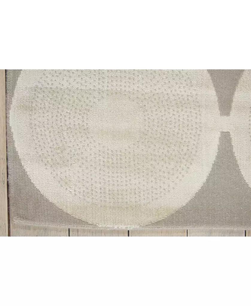 Nourison Luminance LUM02 Silver 7'6" x 10'6" Area Rug