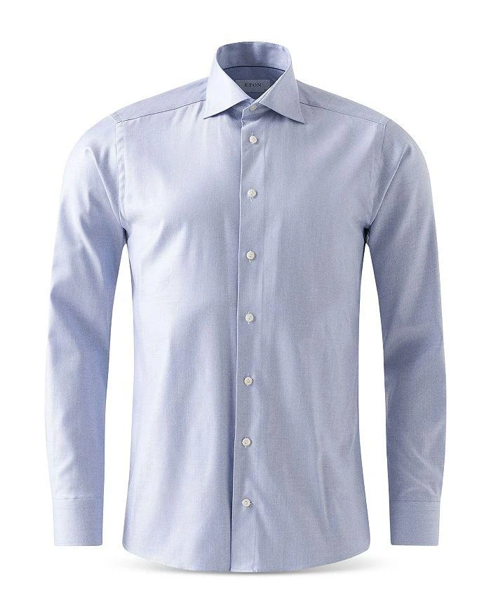 Eton Slim Fit Mélange Solid Shirt Shirt 6