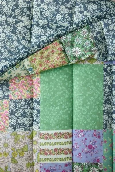 Urban Outfitters Meadow Patchwork Floral Quilt 3