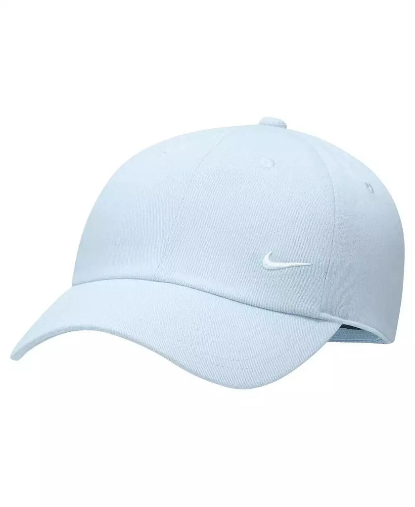 NIKE Men's and Women's Light Blue Swoosh Club Performance Adjustable Hat 1