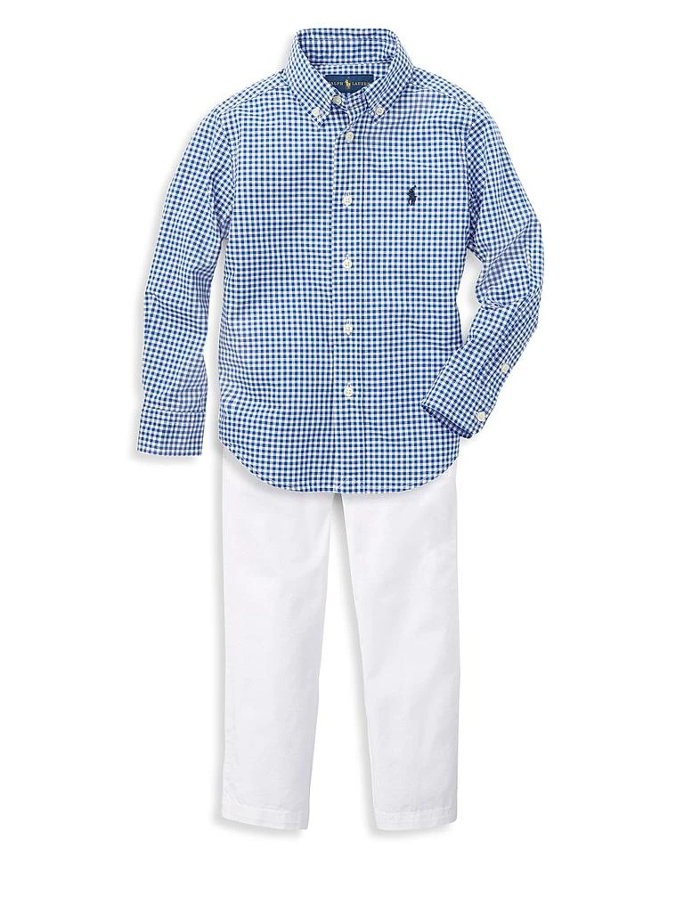 Ralph Lauren Little Boy's & Boy's Gingham Check Shirt 2