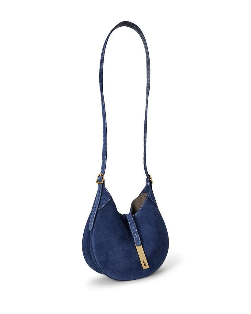 Ralph Lauren Polo ID Suede Small Shoulder Bag 4
