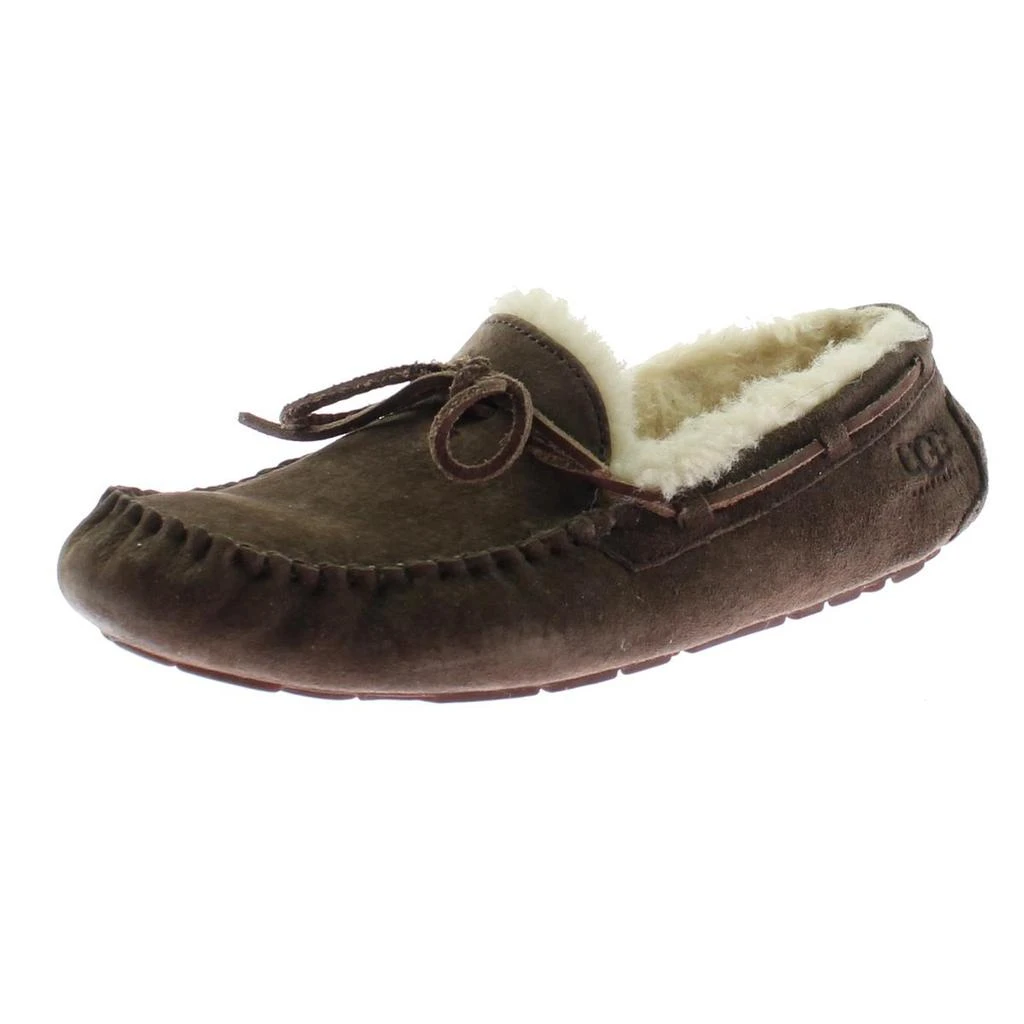 Ugg Ugg Women's Dakota Suede Wool Slip On Moccasin Slippers 1