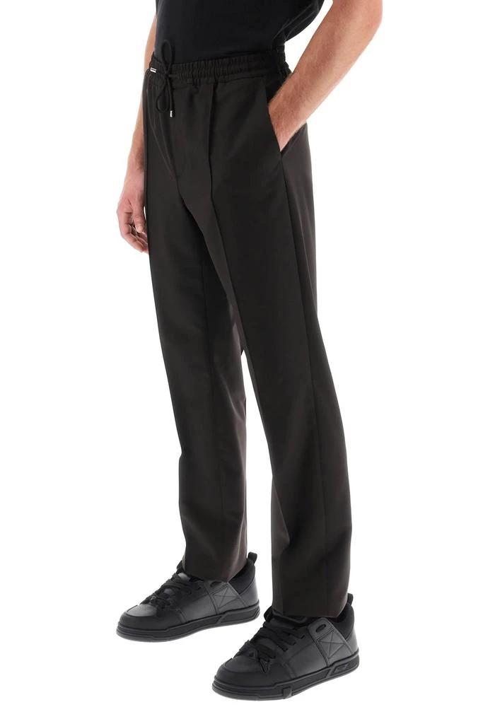 Valentino joggers in light wool 4