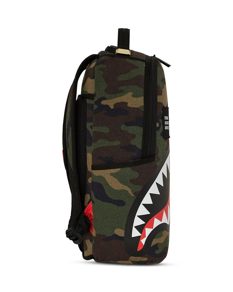 SprayGround Shark Central Camo DLXS Backpack 3