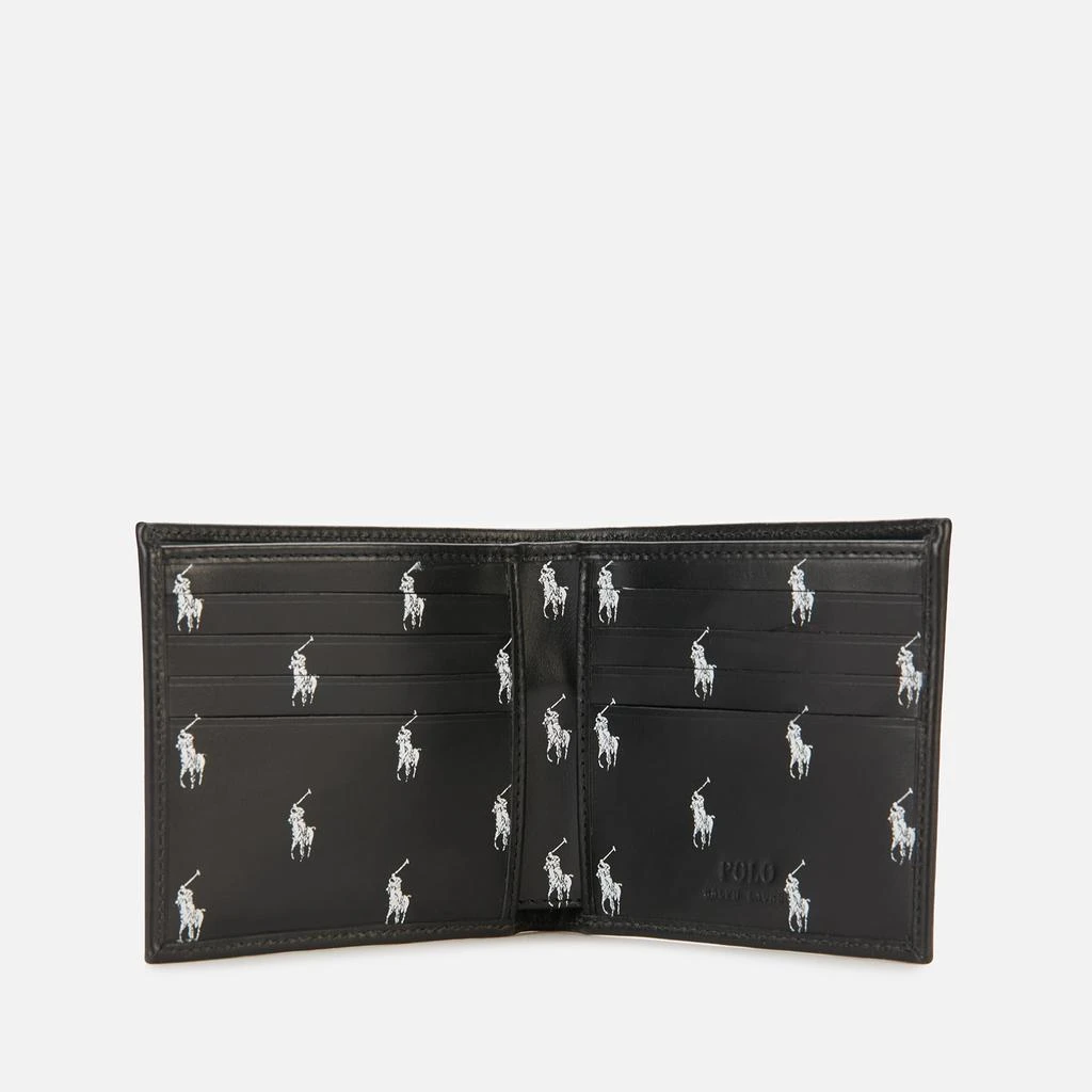 Polo Ralph Lauren Polo Ralph Lauren Men's Internal All Over Print Bifold Wallet - Black/White 3