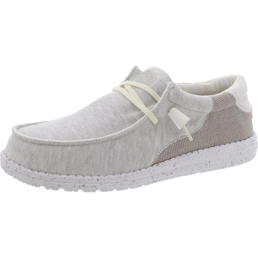 Hey Dude Wally Stitch Mens Lifestyle Knit Slip-On Sneakers 1