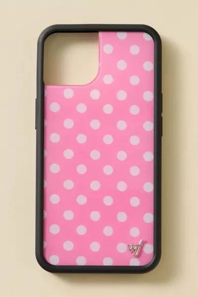 wildflower Wildflower Pink Polka Dots iPhone Case 1