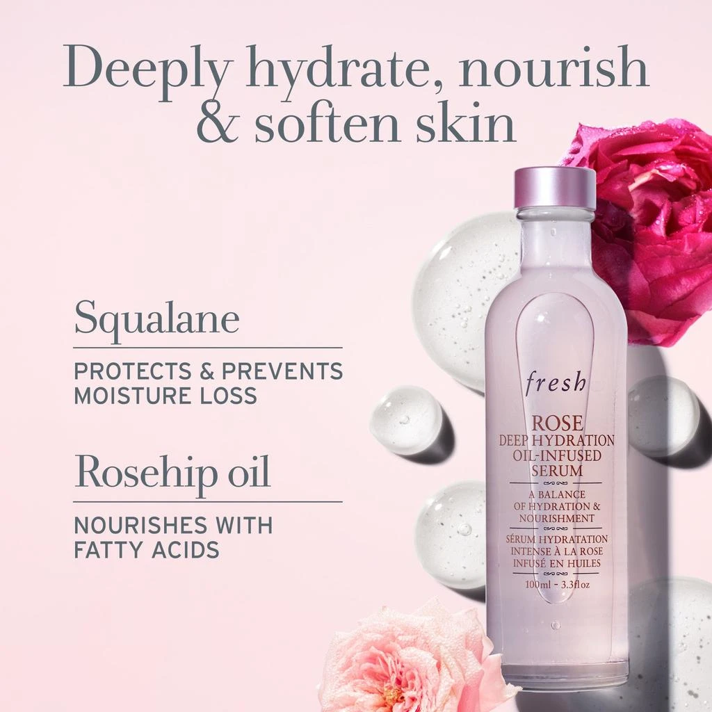 Fresh Rose Deep Hydration Oil-Infused Serum 4