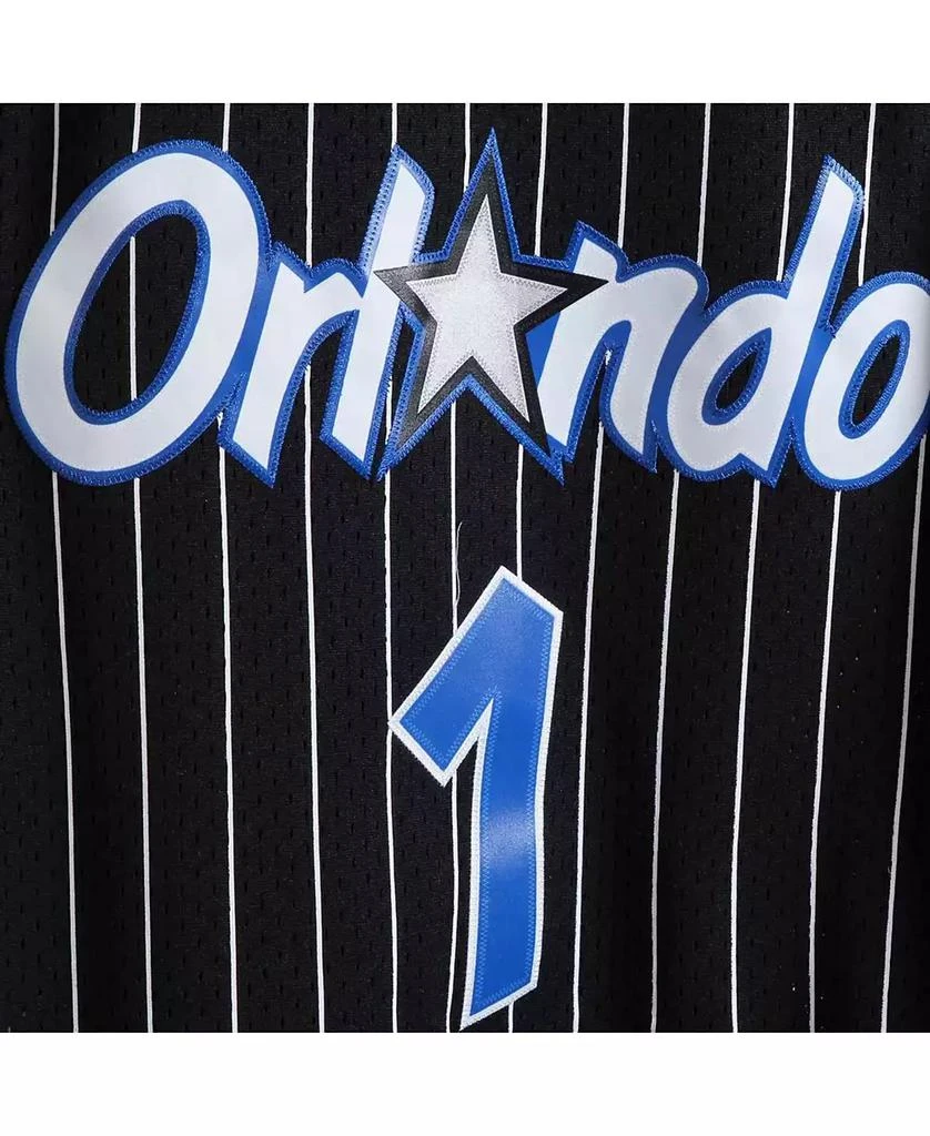 Mitchell and Ness Men's Tracy McGrady Black Orlando Magic 2003-04 Hardwood Classics Swingman Jersey 4