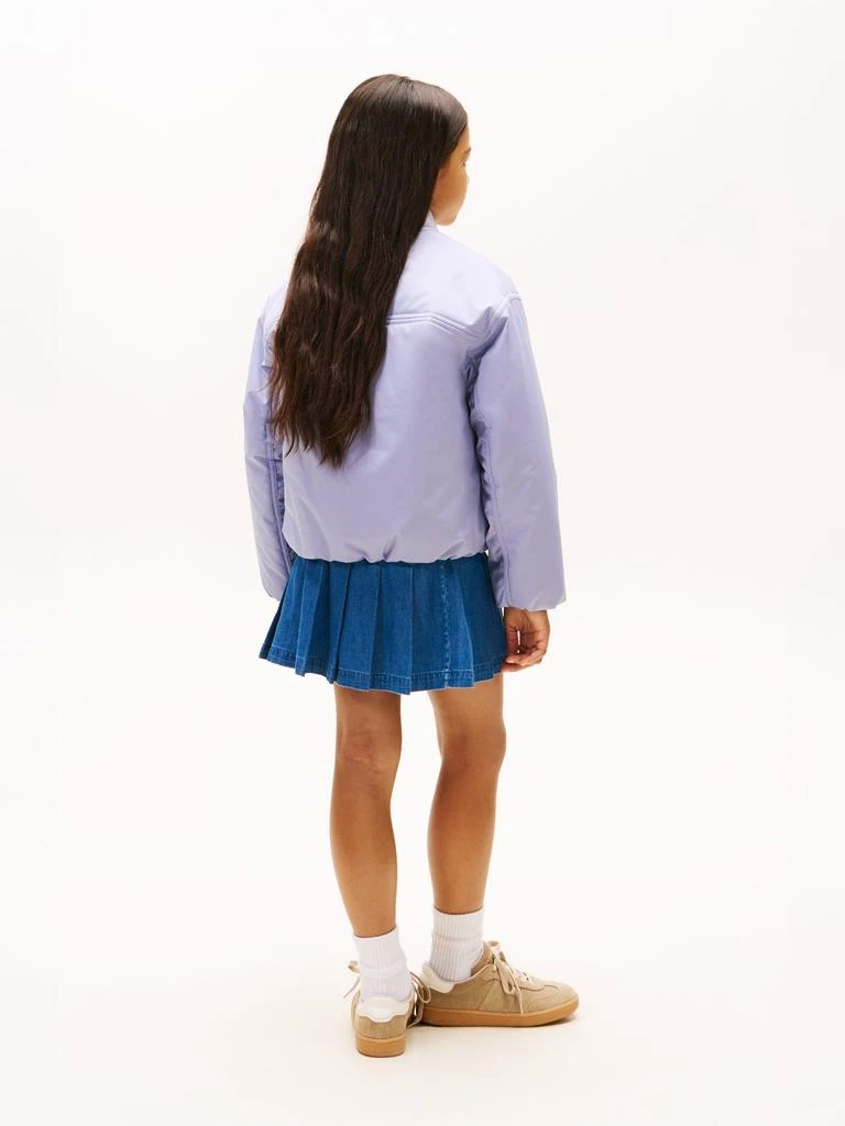 Tommy Hilfiger Tommy Hilfiger Girls Padded Bomber Jacket in Purple 3