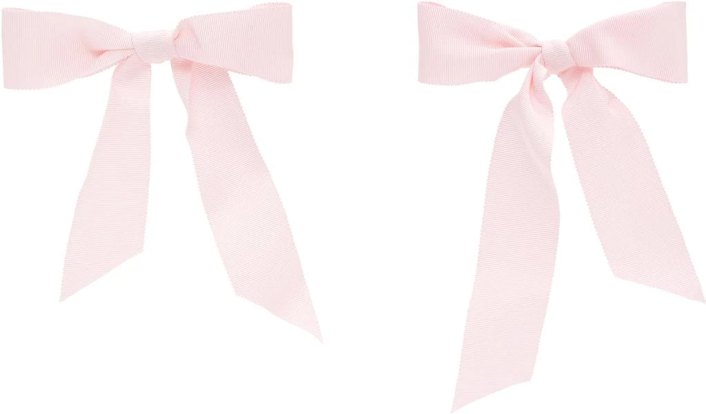 D'heygere Pink Bow Earrings 1