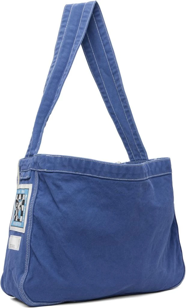 NEIGHBORHOOD Blue Newspaper Mod Bag 3
