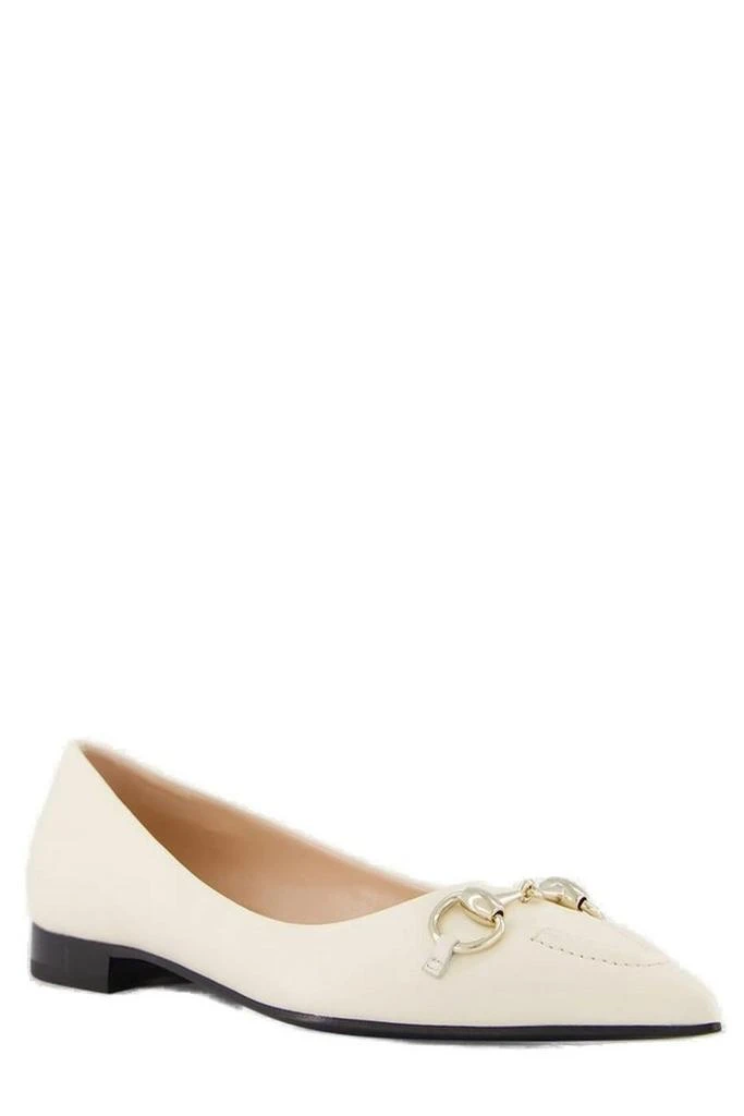 Gucci Gucci Horsebit Detail Ballet Flats 2