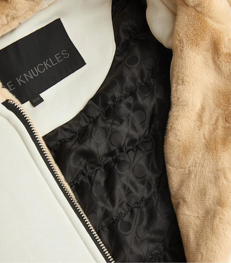 Moose Knuckles Faux Fur-Trim Zip-Up Hoodie 5