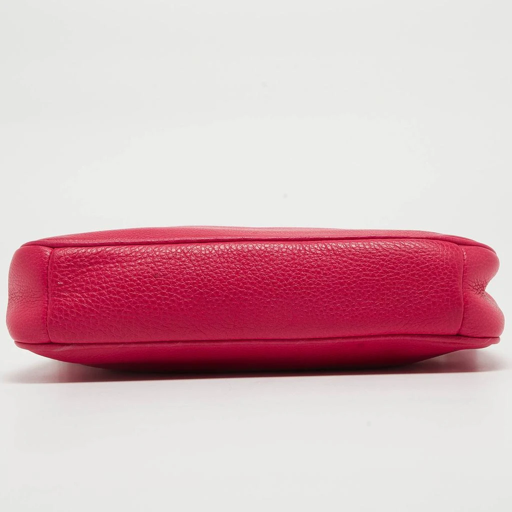 Coach Coach Hot Pink Leather Baguette Bag 8