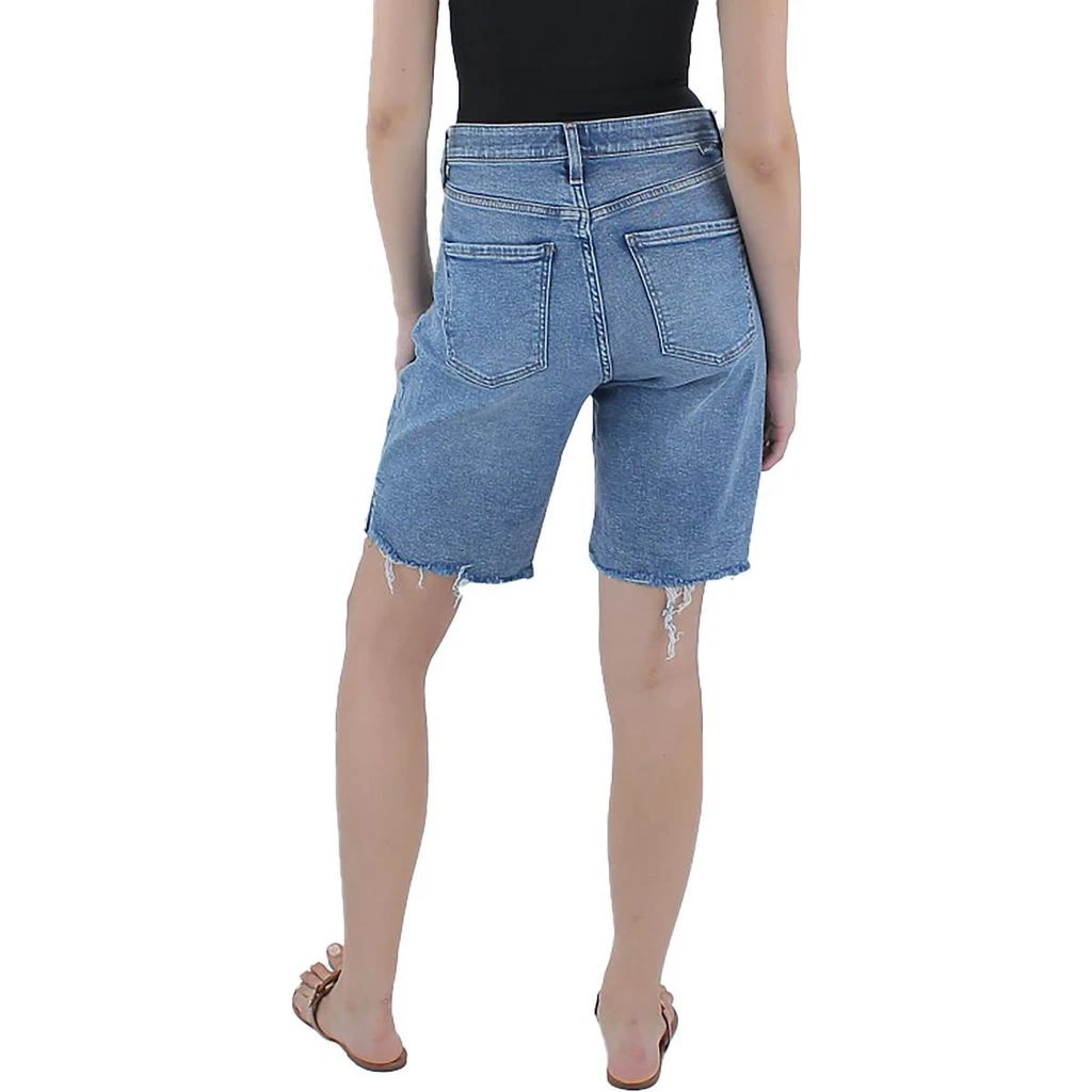 Jag Jeans Womens High-Rise 10" Inseam Denim Shorts 3