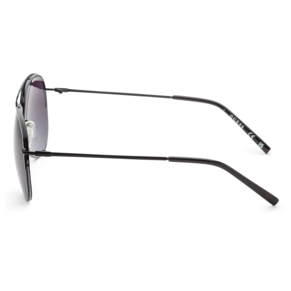 GUESS Guess Factory Men's Black Aviator Sunglasses