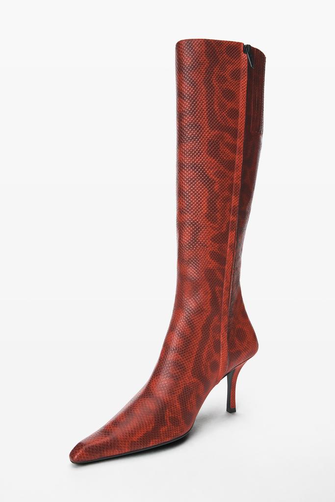 Alexander Wang Vivica 85mm Knee-High Boot in Leather