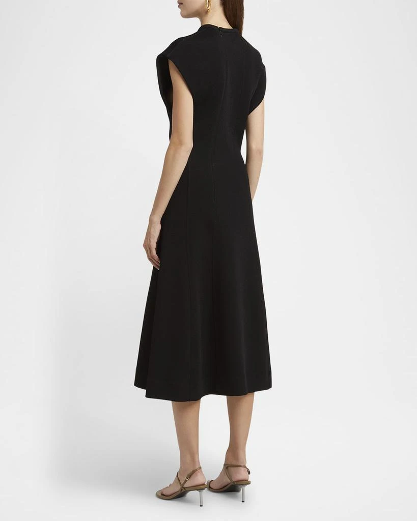 Jil Sander Sleeveless Midi A-Line Dress 3