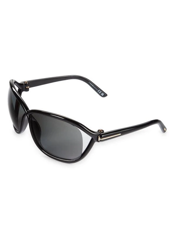 Shop 68MM Rectangle Sunglasses on Sale at BeyondStyle – Get 