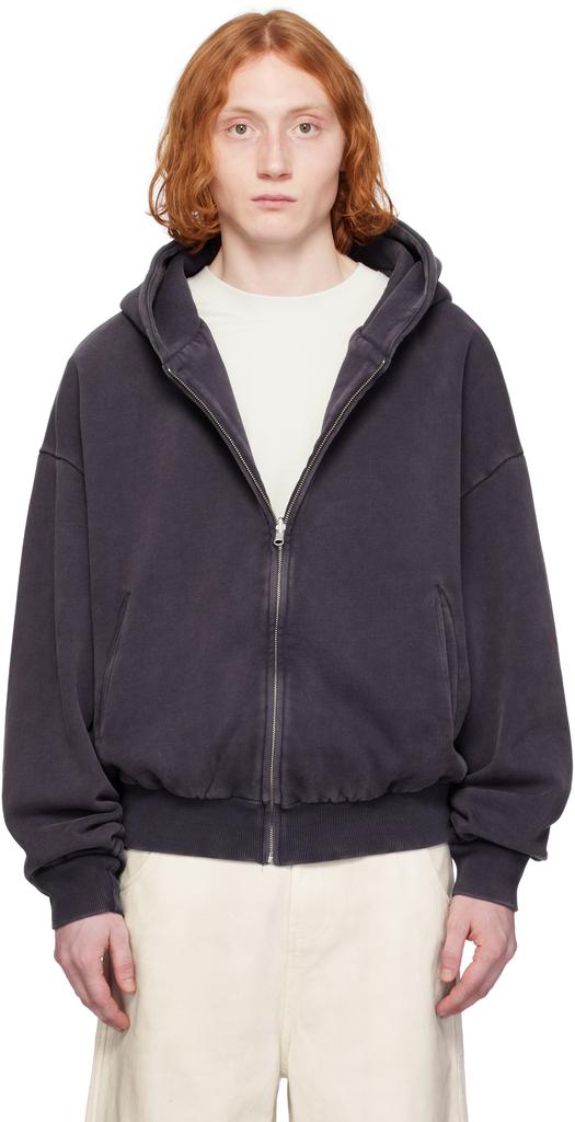 Entire Studios Black Full Zip Hoodie - Hoodies - Compare