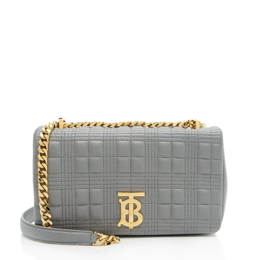 Burberry Quilted Lambskin TB Lola Chain Small Crossbody 1
