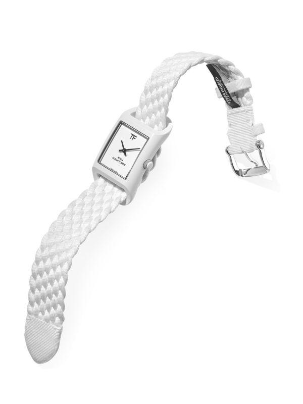 稀少 TOM FORD(トムフォード) White Dial Quartz Ladies Watch Tom Ford 002 Quartz White Dial Ladies Watch TF0120157529