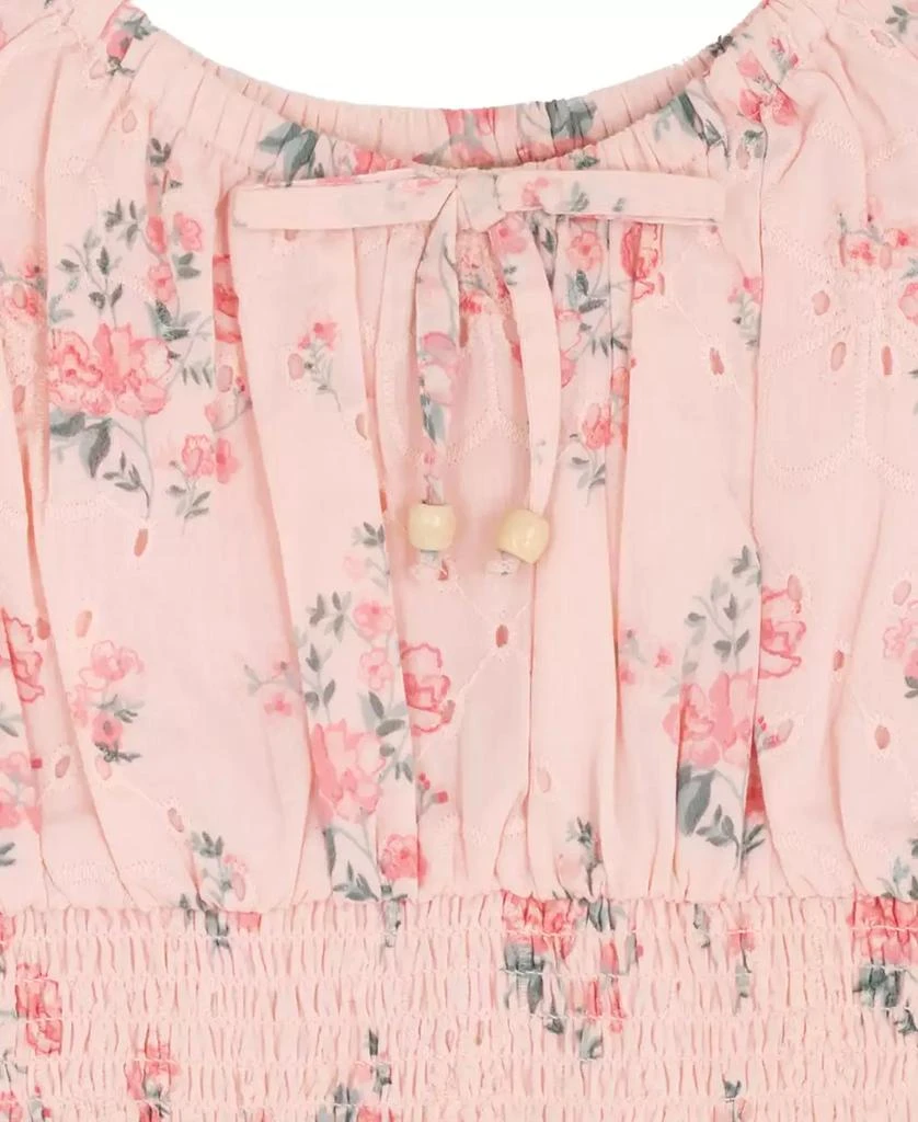 Rare Editions Girls
 7-16 Floral Print Top and Skort, 2-Piece Set 6