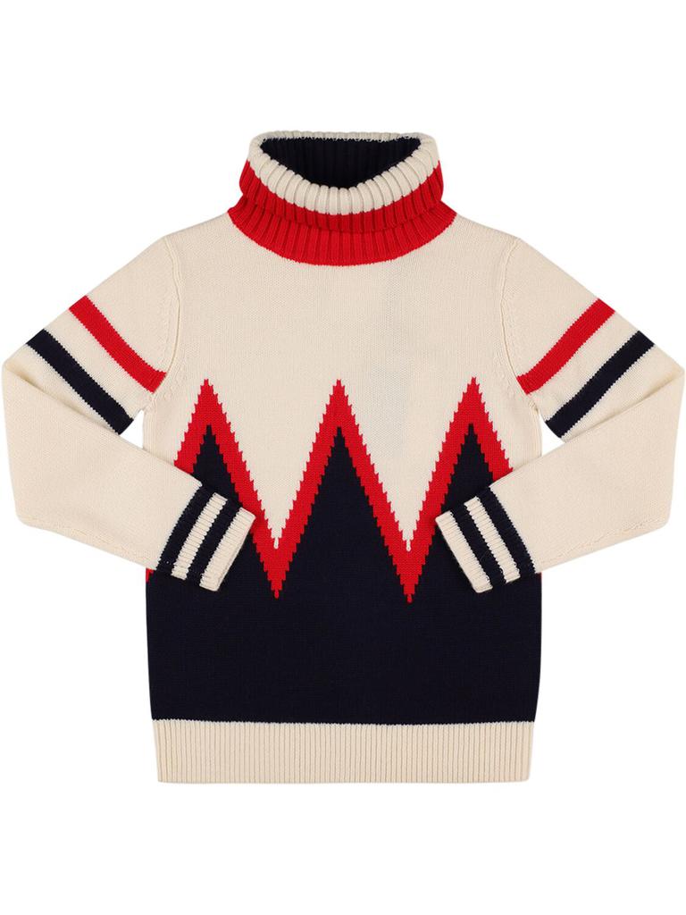 PERFECT MOMENT Alpine Merino Wool Knit Sweater