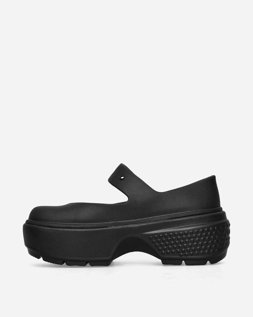 Crocs Women's Stomp Mary Jane Clogs Black 4