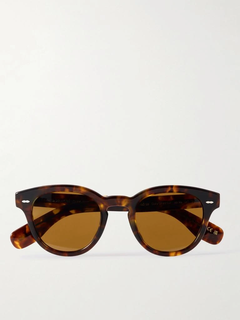 Oliver Peoples Cary Grant Round-frame Tortoiseshell Acetate  display picture 1