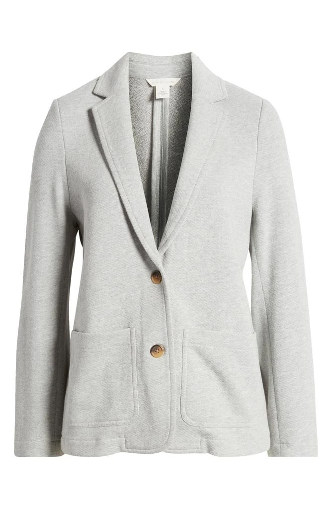 Caslon Relaxed Knit Blazer 6