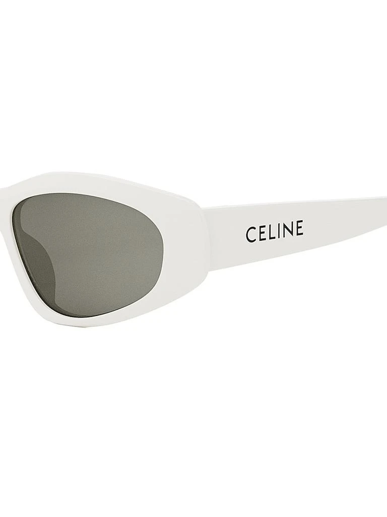 Celine Monochroms 57MM Geometric Sunglasses 3