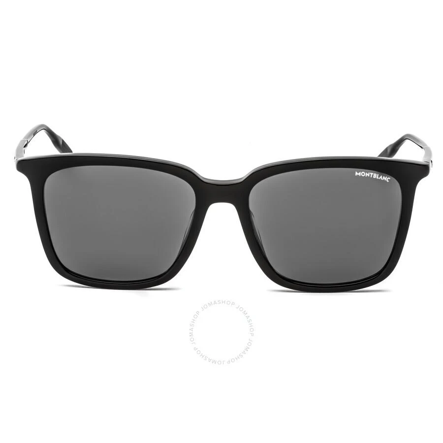 MontBlanc Grey Square Men's Sunglasses MB0084SK 001 56 2