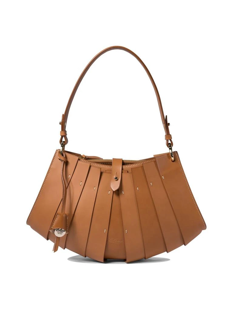 Boldrini Selleria Boldrini Selleria Pleated Shoulder Bag from Cettire