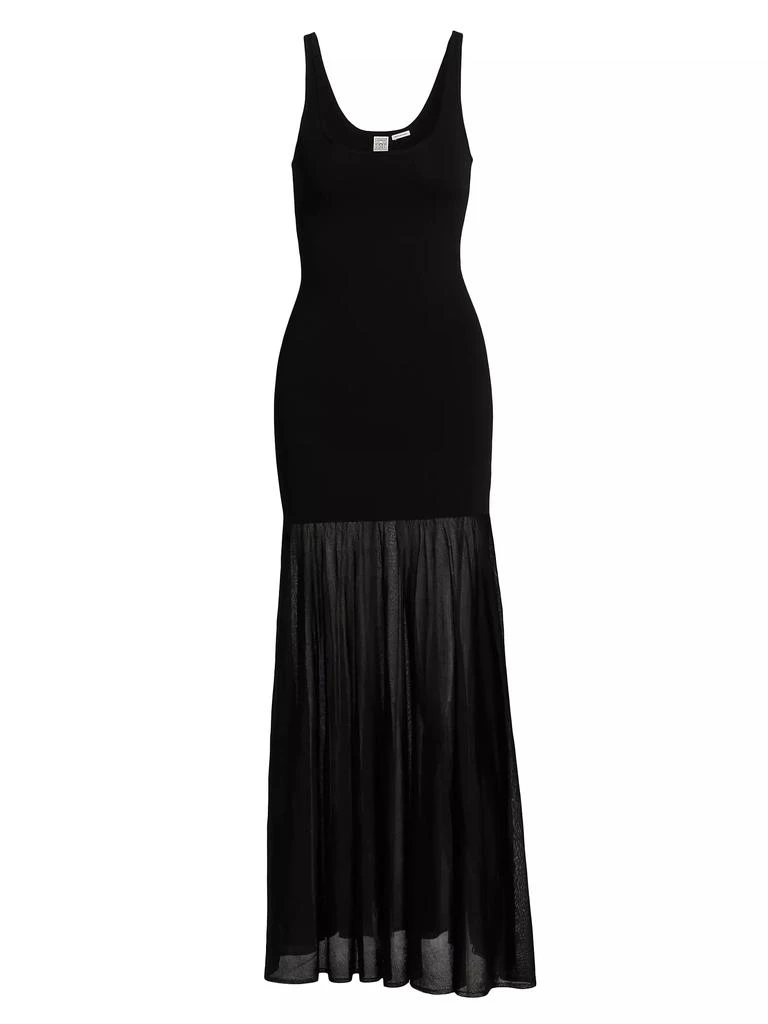 Totême Evening Plissé Tank Dress 1